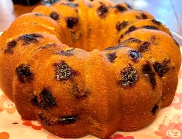 Gourmet Lemon Blueberry Pound Cake — Bright, Buttery & Bursting with Flavor